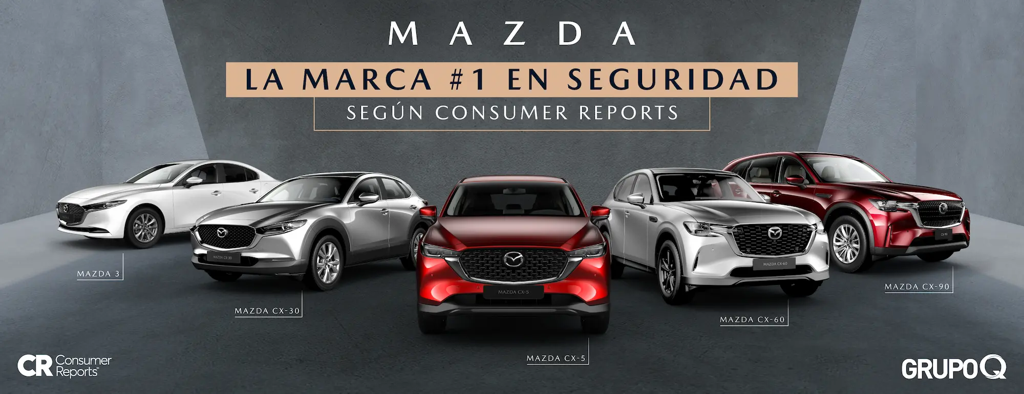 Mazda El Salvador - La marca #1 en seguridad, segun consumer reports